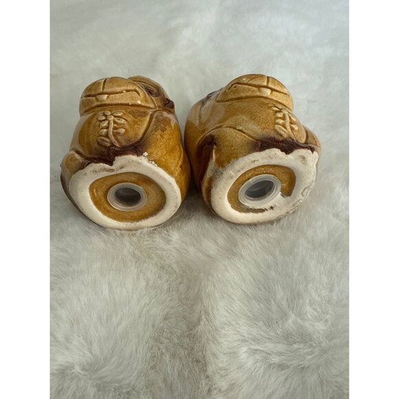 Vintage Ceramic Salt & Pepper Shakers, Gorilla Monkey Set, Midcentury - Picture 4 of 5